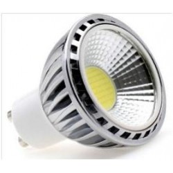 Lámpara LED GU10 COB 5W 90º, Regulable